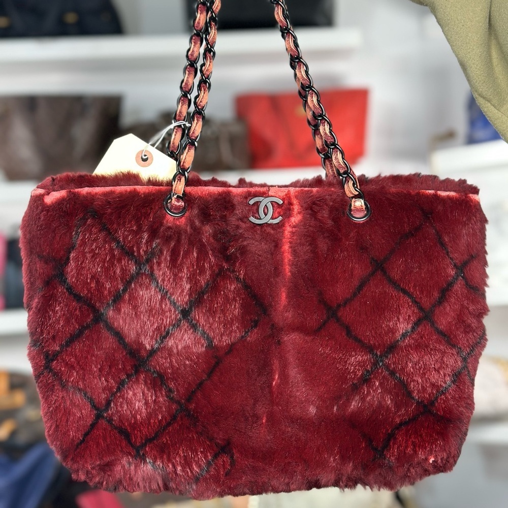 Chanel Fur Tote